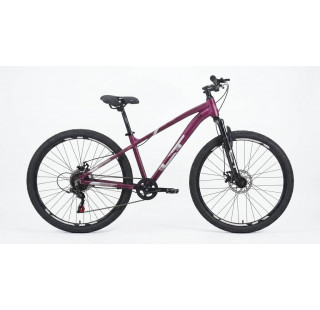 Велосипед LTBIKE BLAST 26", алюминий, рама 15", 7-ск, диск, бордовый