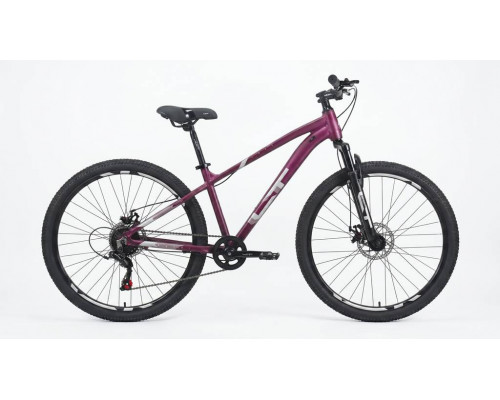 Велосипед LTBIKE BLAST 26", алюминий, рама 15", 7-ск, диск, бордовый