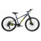 Велосипед LTBIKE BLAST  26", алюминий, рама 15", 7-ск, диск, серый-жёлтый
