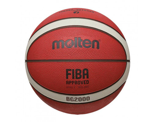 Мяч баскетбольный Molten B7G2000, FIBA Approved Level II, Размер 7