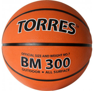 Мяч баскетбольный TORRES BM300, Размер 7