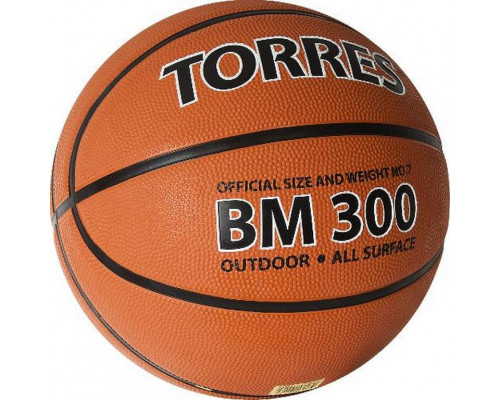 Мяч баскетбольный TORRES BM300, Размер 7