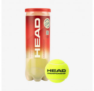 Мяч для большого тенниса HEAD Championship 3B,575203, 3 шт, ITF