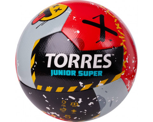 Мяч футбольный TORRES Junior Super, Размер 5