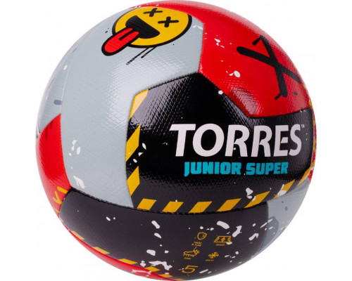 Мяч футбольный TORRES Junior Super, Размер 5