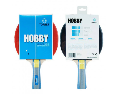 Ракетка для настольного тенниса TORRES Hobby