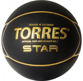Мяч баскетбольный TORRES Star, размер 7
