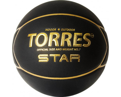Мяч баскетбольный TORRES Star, размер 7