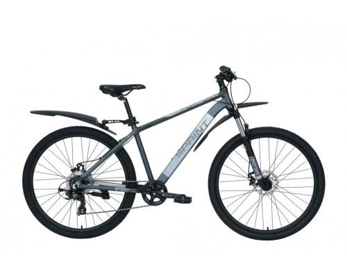 Велосипед Tech Team MTB Sprint 27,5", 19" серый