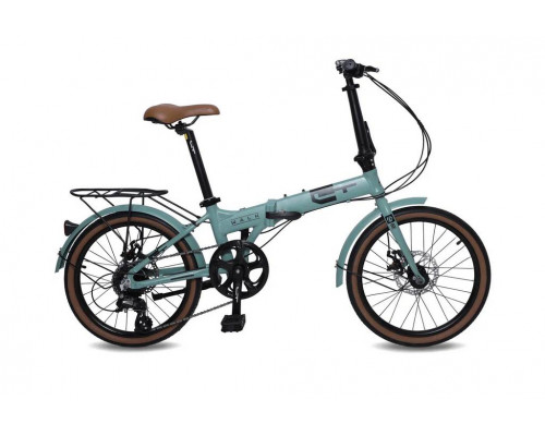 Велосипед 20" LTBIKE WALK, алюминий, складной, рама 11", 8-ск, серый
