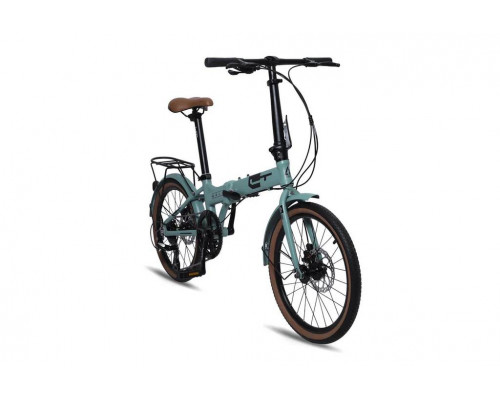 Велосипед 20" LTBIKE WALK, алюминий, складной, рама 11", 8-ск, серый