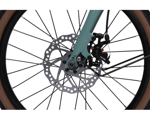 Велосипед 20" LTBIKE WALK, алюминий, складной, рама 11", 8-ск, серый