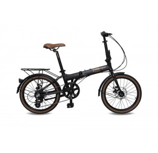 Велосипед 20" LTBIKE WALK, алюминий, складной, рама 11", 8-ск, черный