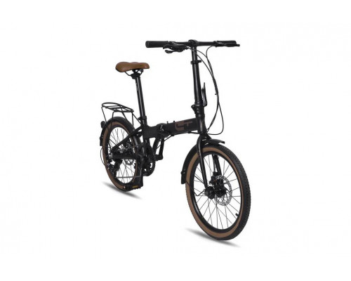 Велосипед 20" LTBIKE WALK, алюминий, складной, рама 11", 8-ск, черный
