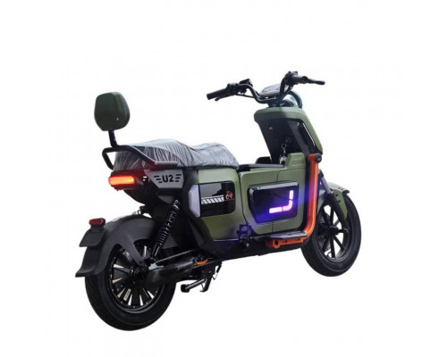 Электроскутер Maikaolin U2 Pro, зелёный