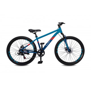 Велосипед 26" LTBIKE BULLET, алюминий, рама 15", 7-ск, диск, тёмно-синий/синий
