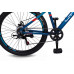 Велосипед 26" LTBIKE BULLET, алюминий, рама 15", 7-ск, диск, тёмно-синий/синий