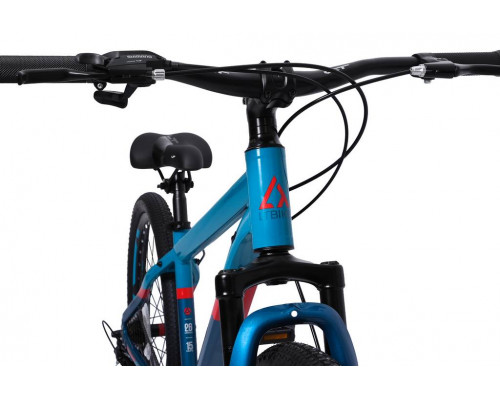 Велосипед 26" LTBIKE BULLET, алюминий, рама 15", 7-ск, диск, тёмно-синий/синий