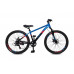 Велосипед 26" LTBIKE BULLET, алюминий, рама 15", 7-ск, диск, черный/синий