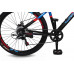 Велосипед 26" LTBIKE BULLET, алюминий, рама 15", 7-ск, диск, черный/синий