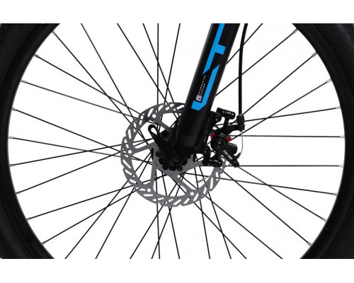 Велосипед 26" LTBIKE BULLET, алюминий, рама 15", 7-ск, диск, черный/синий